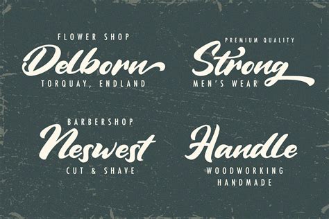 Vintage Style Bold Script Font By Stringlabs Thehungryjpeg