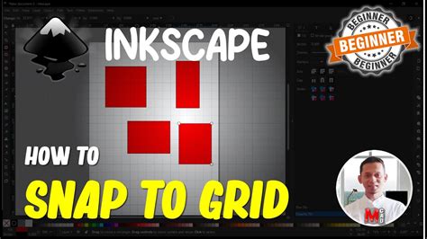 Inkscape How To Snap To Grid Youtube