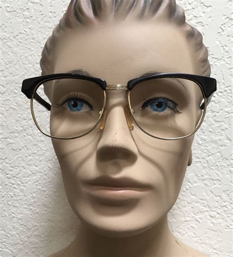 Vintage Eyeglasses Malcolm Frame Hakim Exclusive 70s Glasses Unisex Browline Hipster Eyewear By