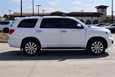 Pre Owned 2013 Toyota Sequoia Limited Suv In Spring 34745a Northside