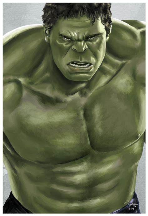 Hulk — Tony Santiago Art