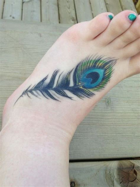 While feathers symbolize a connection with the celestial beings, they also represent freedom. 60 Beautiful Feather Tattoos On Foot