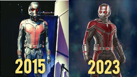 Ant Man Evolution From 2015 To 2023 Mr Evolution Antman Youtube
