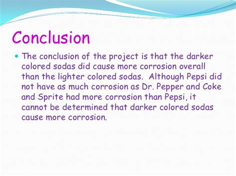 What Is A Conclusion In Science Fair Preparing