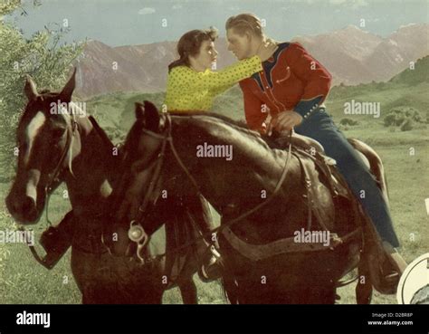 Im Sattel Geboren Born To The Saddle Szenenbild Stock Photo Alamy