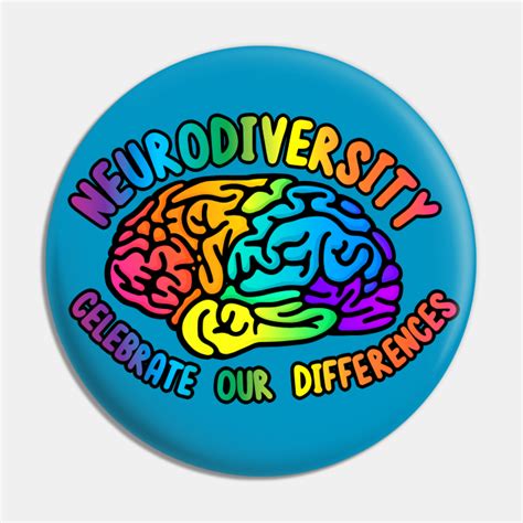 Neurodiversity Actually Autistic Pin Teepublic