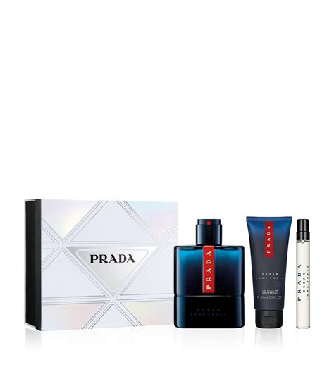 Prada Luna Rossa Ocean Fragrance Gift Set Ml Harrods Us