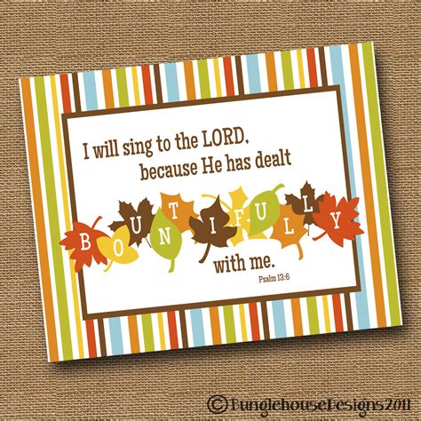 Thanksgiving Printable Bible Quotes. QuotesGram