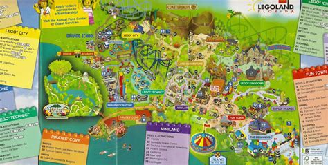 Hospitality And Travel News First Look At Legoland Floridas Park Map