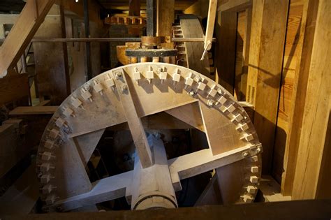 Ten Facts About The Gristmill Water Wheel Wooden Gears Grist Mill