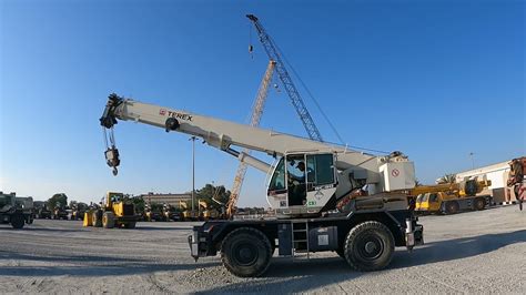 2012 Terex Rc30 1 32 Ton 4x4x4 Rough Terrain Crane Dubai Uae Auction