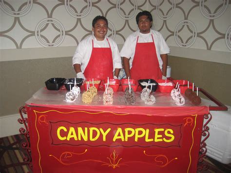Candy Apples Food Cart Candy Apples Food Cart Party Catering