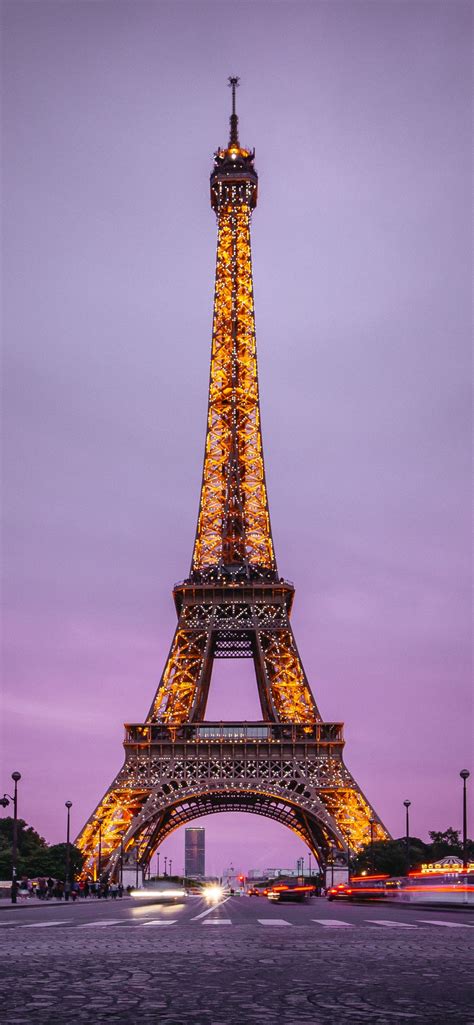 Eiffel Tower Wallpaper 4k Paris France Evening World 2978