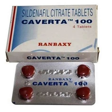 Caverta Sildenafil Citrate Tablets At Rs Strip Sildenafil Citrate Tablets In Surat