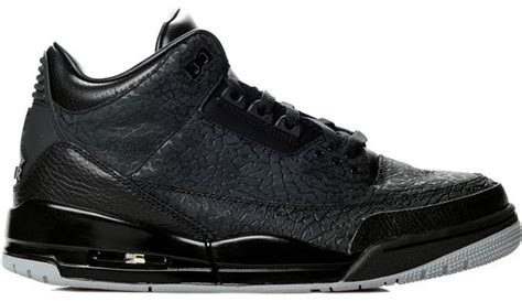 Shoe Addict Air Jordan Retro 3 Flip Black