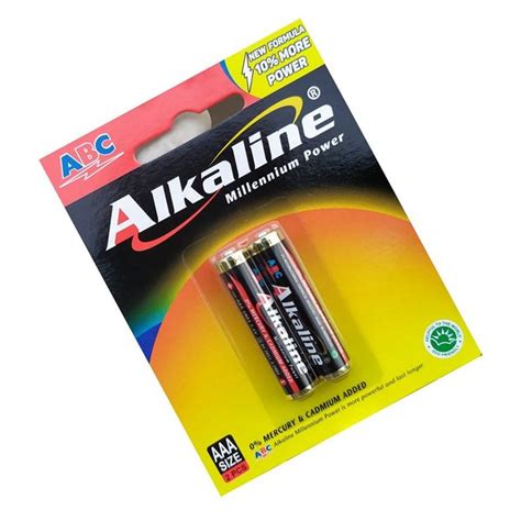 Jual Baterai Abc Alkaline Aaa 15v Isi 2pcs Original Battery Alkaline