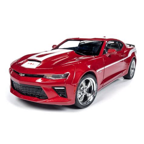 2017 Chevy Camaro Red Auto World Aw246 118 Scale Diecast Model