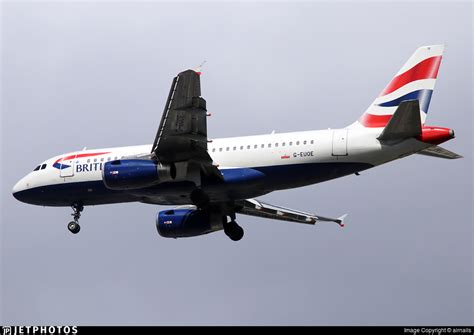 Nice, pleasant quiet planes, the a320 s are a joy (there are 13 in the fleet), while the a319 seats 129 (of which ba has 25), but is a short stubby plane, and bounces around a bit. G-EUOE | Airbus A319-131 | British Airways | airnails ...