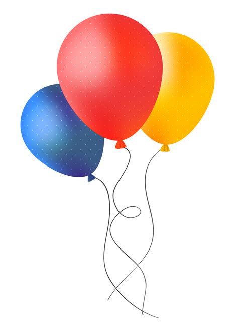 Colorful Party Balloons PNG Download Image PNG Arts