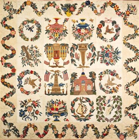 Baltimore Album Quilt 1850 Colonial Williamsburg Quilts Vintage
