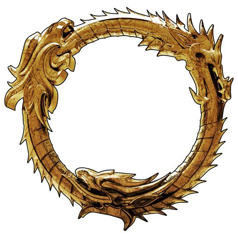 3d The Elder Scrolls Online Ouroboros Logo 3 By Llexandro On Deviantart