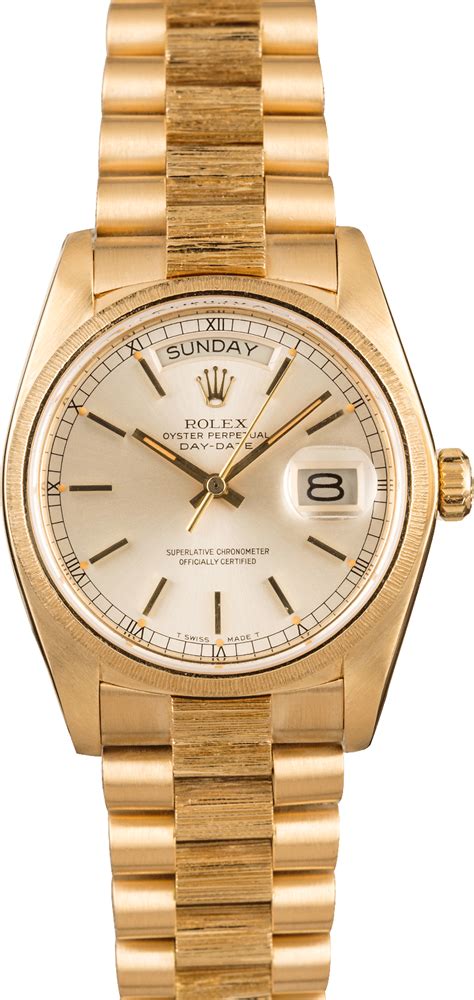 Buy Vintage Rolex President 18078 Bobs Watches Sku 130980