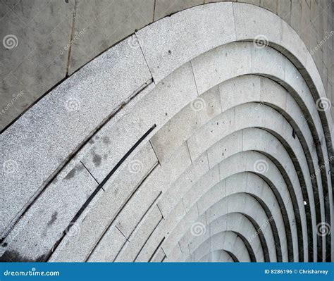 Escaleras De La Curva Foto De Archivo Imagen De Textura