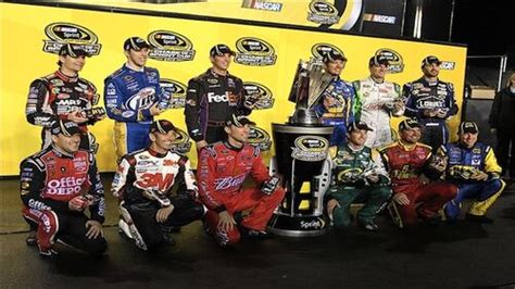 Image 2012 Nascar Sprint Cup Chase For The Cup Drivers Stock