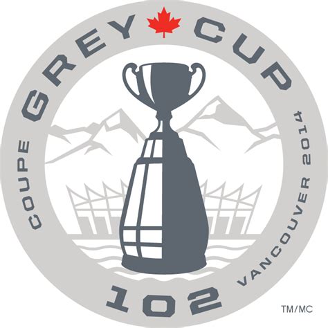 Grey Cup Primary Logo - Canadian Football League (CFL) - Chris Creamer ...