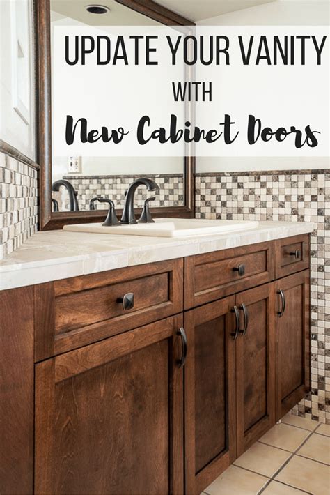 Set 46 kraftmaid kitchen cabinets rae maple shaker style doors, fronts & panels. Update Your Bathroom Vanity with New Cabinet Doors - The ...