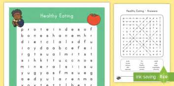 Healthy Eating Word Search Pdf Primary Resources Twinkl Ph