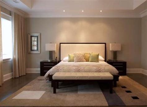 Notice the bedside lamps, which are the same shape but contrasting colors. What are Modern Bedroom Paint Colors? - Picone Home Painting & Paperhanging