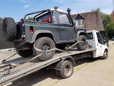 It's the sequel to death squad. Land Rover Defender Car Transport | White's Bodyworks