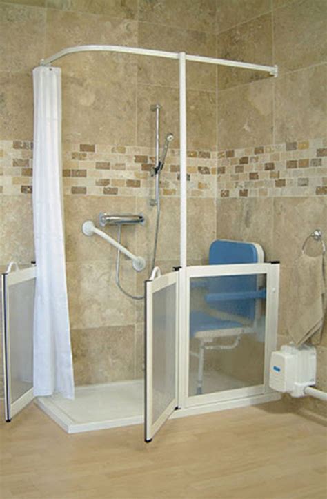 Bathroom designs with shower curtains. Bathroom Design for The Disabled People | Blazzing House