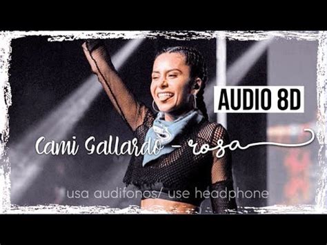 Se hizo conocida en la primera temporada del programa de televisión chileno the voice chile, en donde obtuvo el segundo lugar. Cami Gallardo - Querida Rosa AUDIO 8D - YouTube