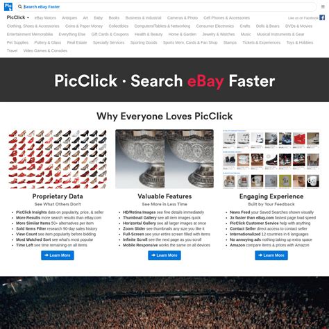 Picclick Search Ebay Faster