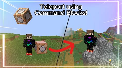 How To Teleport Using Command Blocks In Minecraft 120 Youtube