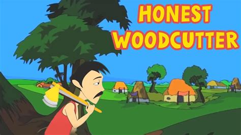 Truth Wins The Honest Woodcutter Aesops Fables Universal Stories