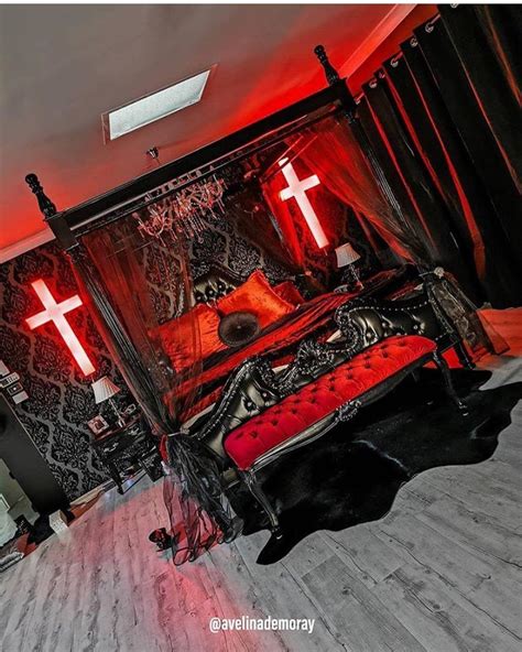 Pin By Kim Hülscher On Goth Home And Decor Gothic Decor Bedroom Gothic Room Halloween Bedroom
