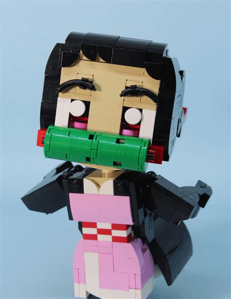 I Built A Model Of Smol Nezuko Out Of Lego Rnezuko