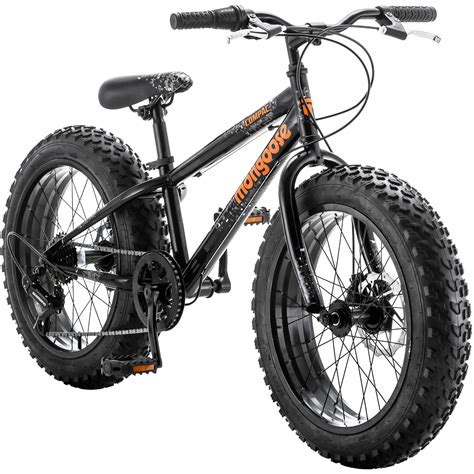 20 Mongoose Compac Boys Fat Tire Bike Black