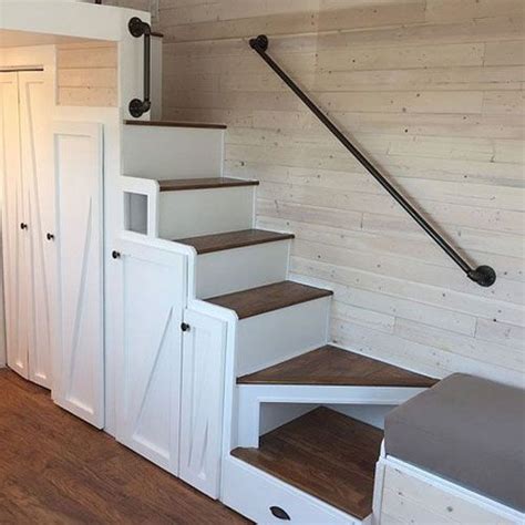 Tiny House Stairs How To Build Them And Clever Design Ideas With