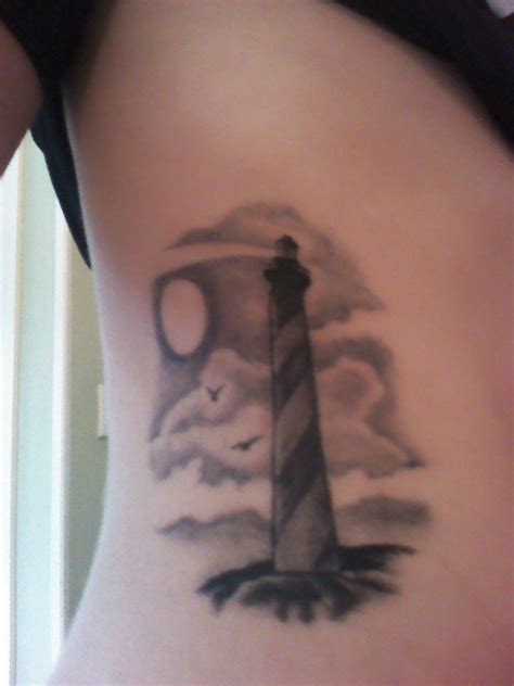 Unclaimed $$ tattoo, piercing edit. Cape Hatteras Lighthouse, done by Jeff Gibbs at Adrenaline ...