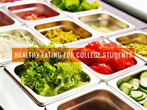 Healthy Eating For Students A College Survival Guide
