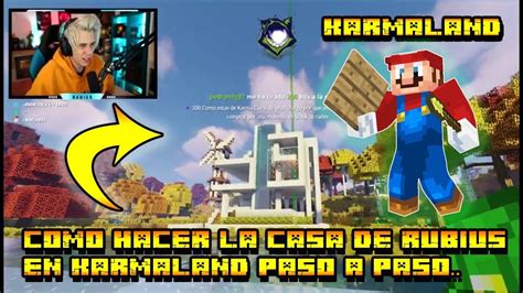 Como Hacer La Casa Del Rubius Paso A Paso Karmaland Crosor