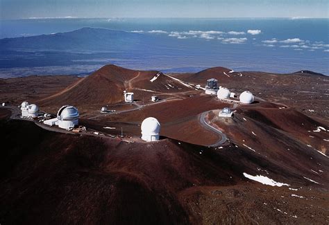Aerial View Of Mauna Kea Noirlab
