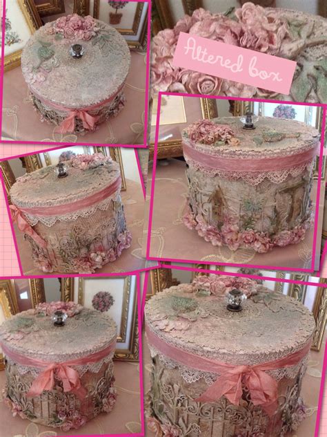 This Is A Collage Of Photos With Pink Flowers And Lace On The Table Top