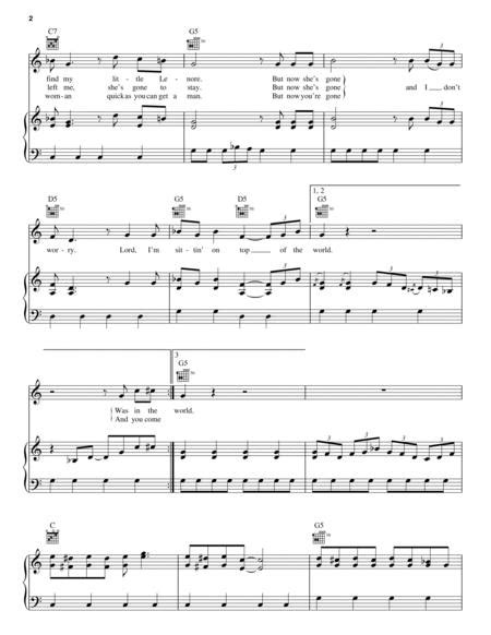 Sitting On Top Of The World By Doc Watson Digital Sheet Music For