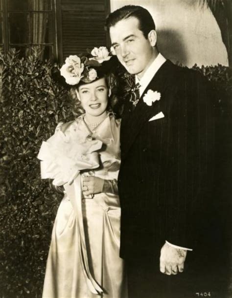 Gloria Dehaven And John Payne On Their Wedding Day Hollywood