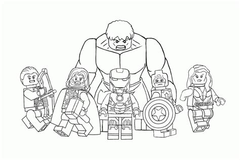 15 Luxe De Coloriage Avengers Lego Image Coloriage